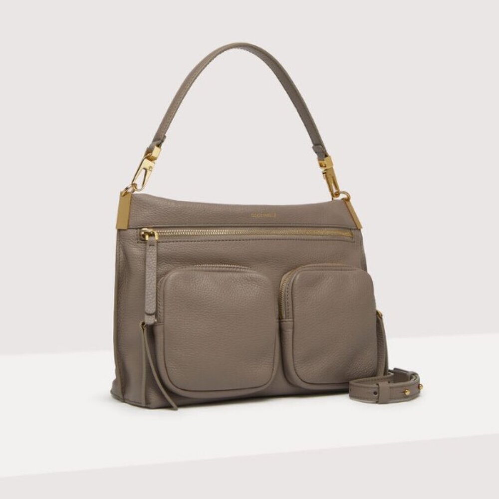 COCCINELLE Hyle MEDIUM Handbag Grained Leather - Picture 15 of 17